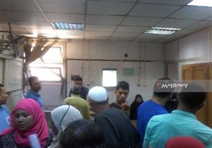 بالصور.. خروج جميع المصابين في حادث قطار بنها