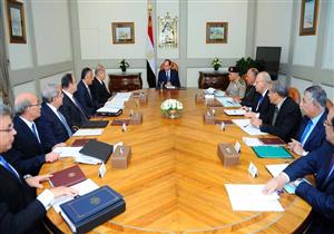 السيسي يستعرض مع الوزراء تحقيقات حادث المنيا وملف استرداد أراضي الدولة