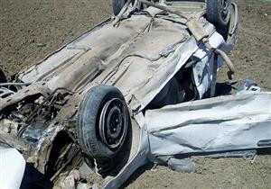 بالأسماء.. مصرع شرطية و3 إصابات في انقلاب سيارة ملاكي بسوهاج