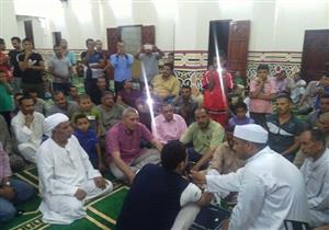 محافظ السويس يشهد إشهار عقد زواج بقرية جنيفة