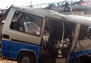 وفاة شخصين وإصابة 6 آخرين في تصادم سيارتين بدمياط