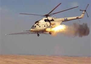 مقتل 10 إرهابيين في قصف جوي لمنزل بالعريش