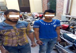 ضبط تشكيل عصابي تخصص في سرقة الدرجات البخارية بالشرقية (صور)