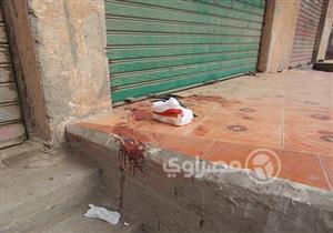 تفريغ كاميرات المراقبة المحيطة بموقع حادث الهجوم على محل خمور بالعمرانية