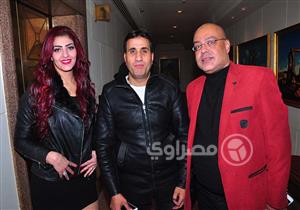 أحمد شيبة يشارك عبدالباسط حمودة الاحتفال بالعام الجديد