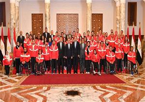 السيسي يكرم أبطال الرياضة الفائزين بجوائز عالمية