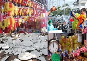 الملابس الداخلية .. والعنب وكسر الأطباق أغرب عادات احتفالات الكريسماس(صور)