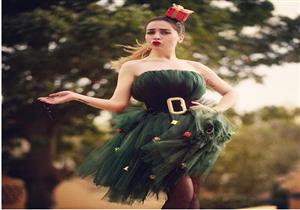 بالصور ..مي عز  الدين تتحول لـ"شجرة كريسماس" في أحدث جلسة تصوير مع إنطلاق العام الجديد