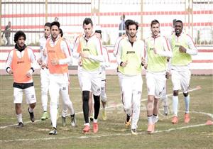 مران الزمالك: غياب باسم والشامي والعجان .. وتأهيل مجدي.. ورسالة قوية من إيهاب جلال