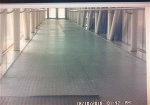 بالصور .. نرصد أعمال التطوير بمطار برج العرب 