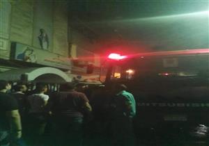 بالصور.. حريق بإحدى الكنائس في عين شمس