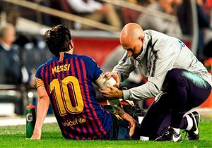 رسميا.. ميسي خارج الكلاسيكو.. وبرشلونة يعلن مدة غيابه