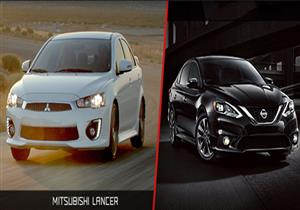 بفارق 13 ألف جنيه.. تشتري "ميتسوبيشي لانسر 2018" أم "نيسان سنترا 2019"
