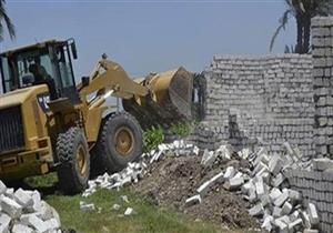 إزالة 387 حالة تعد على أملاك الدولة ونهر النيل في 13 محافظة