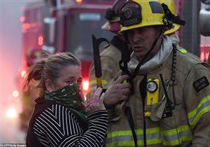 أمريكا تطلب من سكان كاليفورنيا إخلاء منازلهم بسبب حرائق الغابات