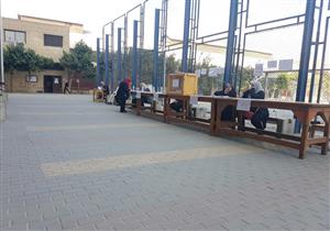 إقبال ضعيف على انتخابات الإعادة بهندسة عين شمس- صور