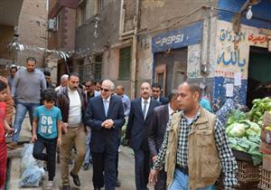 محافظ الجيزة يتفقد جهود رفع المخلفات وحالة الإشغالات بأحياء العمرانية وجنوب والدقي