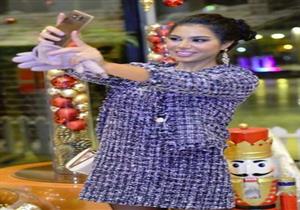 بالصور| نسرين أمين تحتفل بالكريسماس على طريقتها الخاصة