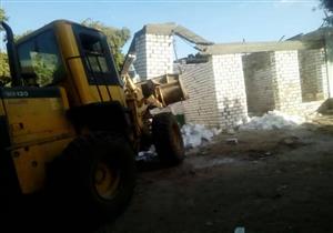 إزالة 52 حالة تعدٍ على الأراضي الزراعية وأملاك الدولة بالمنيا