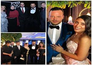 بالفيديو والصور..إلهام شاهين وفيفي عبده والجلاد يحتفلون بخطوبة نجل ماجد المصري