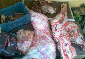 ضبط 570 كيلو لحوم فاسدة داخل محل بمنطقة الظاهر