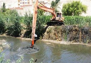 مساعد محافظ كفر الشيخ يوجه بتطهير مصرف "الكوم الكبير"