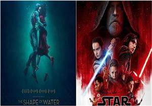 «The Shape of Water» يتخطي إيرادات «Star Wars: The Last Jedi" بالمكسيك