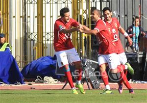 بالصور.. 4 أهداف في الشوط الأول بين "الأهلي" ومنتخب الإسكندرية في مباراة حملة "السيسي"