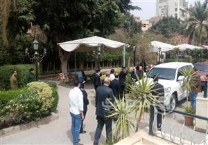 بالصور.. مدير أمن الجيزة يصل مقر إجراء قرعة الحج في نادي الزراعيين