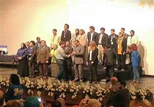 بالصور- فوز بورسعيد بالمركزين الأول والثاني بمسابقة معرض العلوم بالإسكندرية