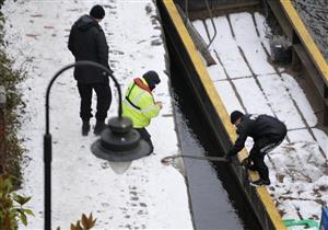  اختفاء شاب في إنجلترا بعد انخفاض درجات الحرارة