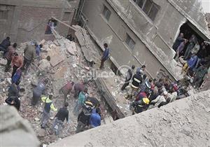 انهيار أجزاء من عقار في الدقهلية دون إصابات