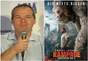 فيديو..مخرج ألماني يرفع دعوى ضد "Rampage"