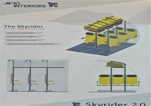 بالصور- على طريقة "الأتوبيسات".. تخصيص أماكن للوقوف داخل الطائرات
