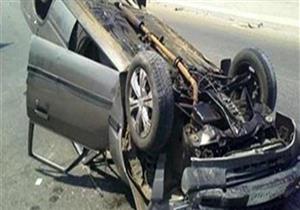 وفاة شخص في تصادم سيارة بحاجز خرساني أمام كلية الشرطة