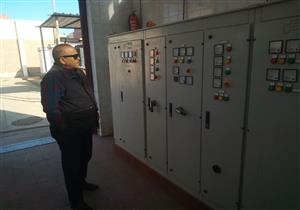 بالصور.. إحالة طاقم عمل محطة صرف صحي في السنطة إلى التحقيق