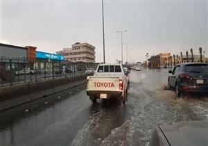 المرور: فتح طريق الزعفرانة – رأس غارب أمام حركة السيارات