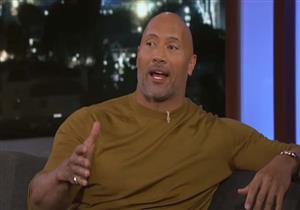 بالفيديو.. موقف محرج من دوين جونسون للمذيع جيمي كيميل