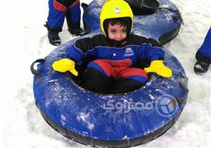 يوم اليتيم من مول مصر.. "حزن أذابه الجليد"