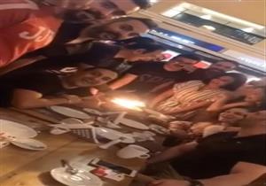 شاهد بالفيديو كيف احتفل صناع "هبة رجل الغراب" بعيد ميلاد ناهد السباعي
