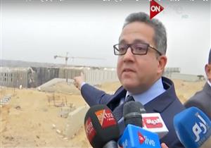 وزير الآثار: مساحة حريق المتحف المصري الكبير لا تتجاوز 20 مترا- فيديو