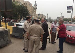 مدير أمن القليوبية يتفقد كمين "أتريب" في بنها