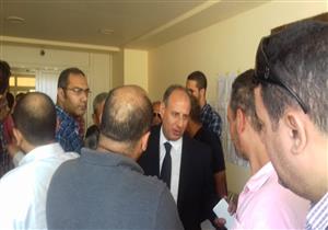 بالصور- محافظ الإسكندرية يتفقد أعمال اليوم الأخير لتلقي طلبات تقنين أراضي وضع اليد