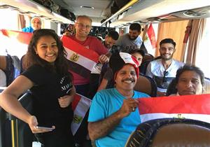 بالصور- الجاليات المصرية بأوروبا تؤازر المنتخب في مباراته أمام بلجيكا 