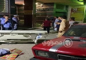 بالصور.. مريض يلقى نفسه من الطابق السابع بمستشفى في الإسكندرية