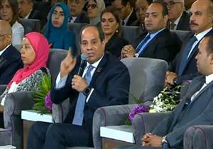 السيسي: "قسمًا بالله ماخدنا فلوس من ميزانية الدولة لصالح العاصمة الجديدة"