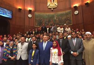 وزير الشباب: مجلس النواب ليس ضدنا.. وسعيد بنموذج محاكاة برلمان الطلائع