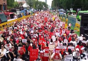 نساء كوريا الجنوبية يتظاهرن ضد "الكاميرات"