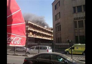 النيابة تعاين حريق مستشفى الحسين وتكلف اللجان الفنية بالفحص 