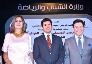 بالصور ..هاني شاكر ونادية مصطفى وسفراء الدول العربية يفتتحون مهرجان الموسيقى التراثي للشباب